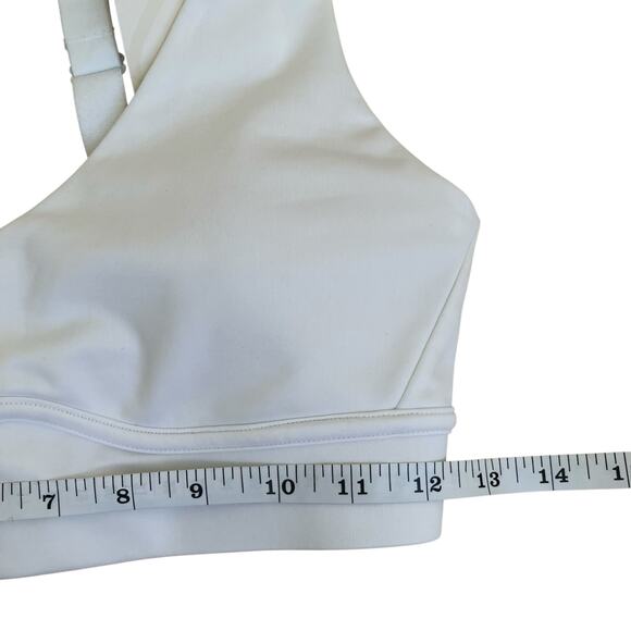 Fabletics Sz S All Day Every Day Adjustable Bra Sports Bra in White NWT - Picture 15 of 16